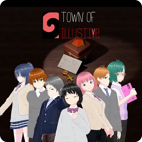 Town of illustive image