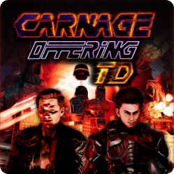 CARNAGE OFFERING Tower Defense-poster